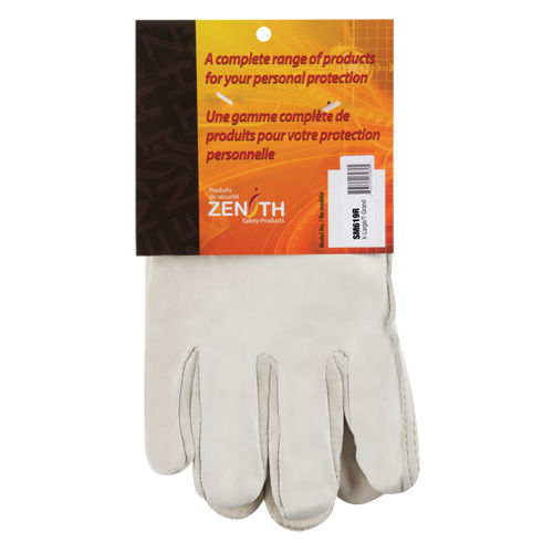 Gants de conducteur doubl&eacute;s pour l'hiver, T-Grand, Paume en Cuir fleur de vache, Molleton Chandler Sales