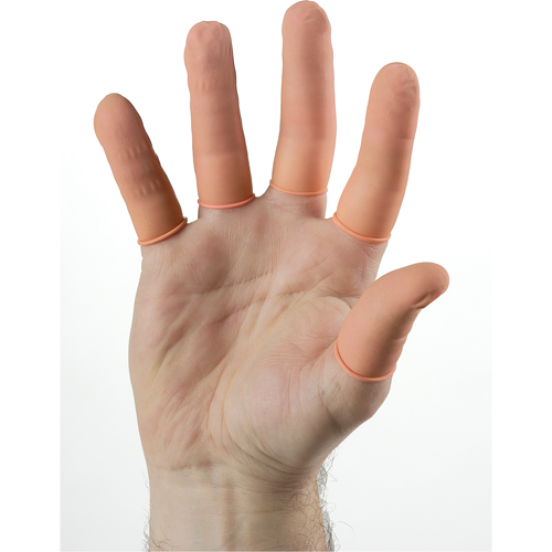 Doigtiers antistatiques en latex pour salles propres QRP Chandler Sales