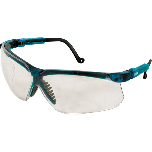 Lunettes de s&eacute;curit&eacute; Uvex Genesis, Lentille Transparent, Anti-&eacute;gratignures, R&eacute;pond ou surpasse la norme CSA Z94.3 Chandler Sales
