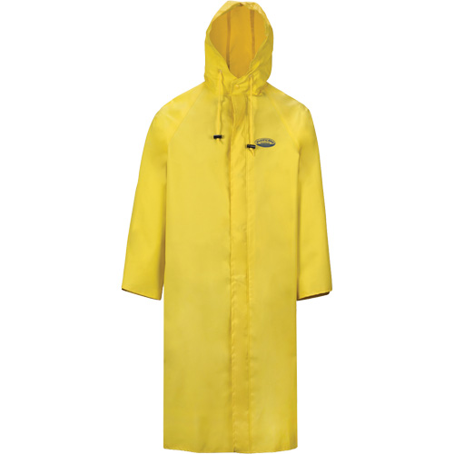 Hurricane Flame Retardant/Oil Resistant Rain Suits - 48" Coat, 5X-Large, Yellow Chandler Sales