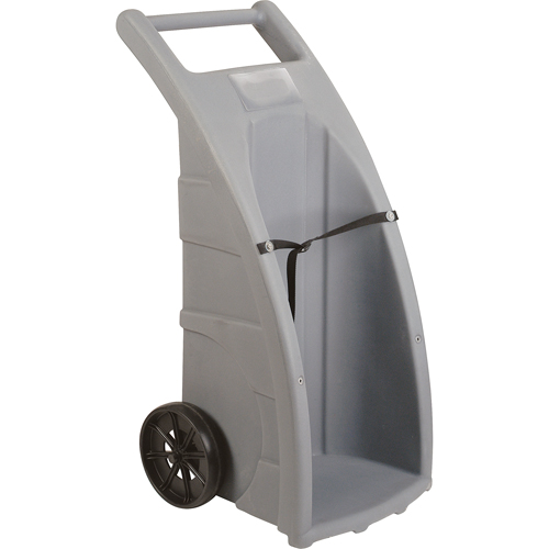 Chariot pour bouteilles, Roues Caoutchouc, Base de 23" la x 24" lo, 500 lb Chandler Sales