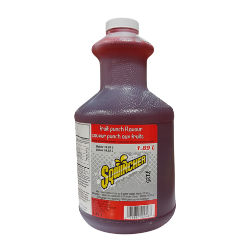 Sqwincher Boisson de r&eacute;hydratation, Concentr&eacute;, Punch aux fruits Chandler Sales