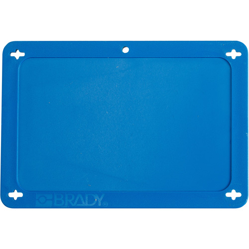 &eacute;tiquette vierge pour vanne, Plastique, 4-3/4" la x 3-1/4" h Chandler Sales