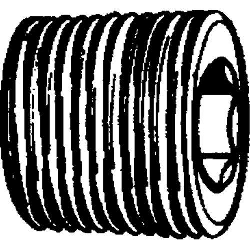 Pipe Plug (Counter Sunk Hex Head), 1/8" Dia., Brass Chandler Sales