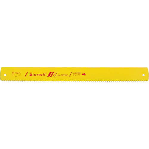 Lame pour scie &agrave; m&eacute;taux motoris&eacute;e Bluestripe, Bim&eacute;tal, 14" lo, 6 dents par pouce Chandler Sales
