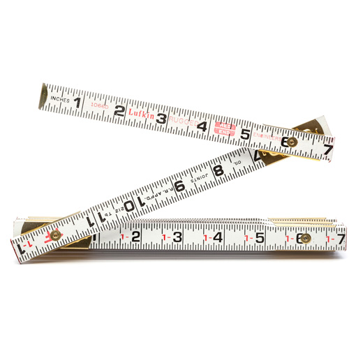 R&egrave;gle &agrave; pes&eacute;e Red End pour ing&eacute;nieur, 6' lo, Bois, Graduations de 1/16" Chandler Sales