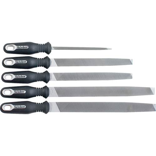 Jeux de 5 limes ergonomiques, 5 pi&egrave;ces Chandler Sales