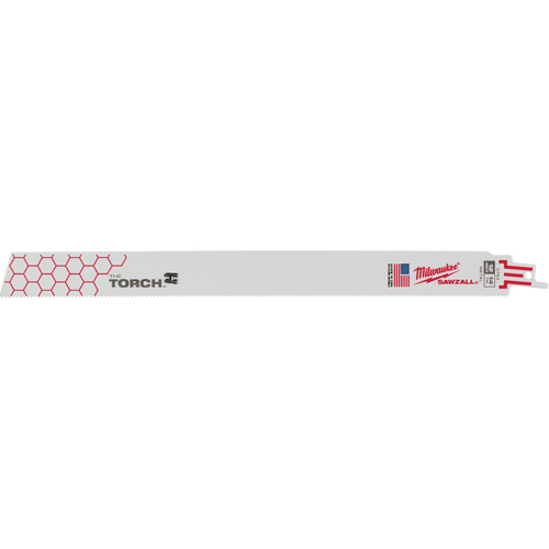 Lames The Torch Sawzall, Bim&eacute;tal, 14 Dents par pouce, 12" lo x 1" la Chandler Sales