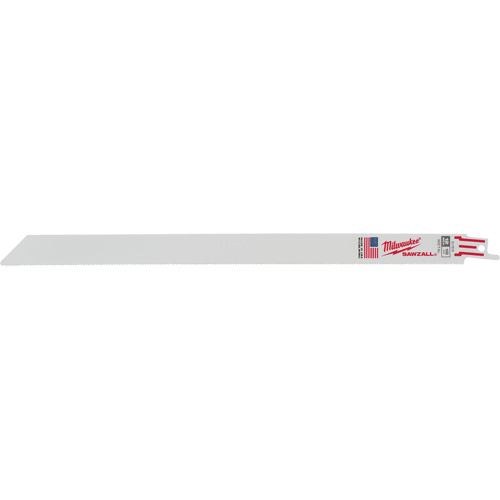 Sawzall&reg; Reciprocating Saw Blades, Bi-Metal, 18 TPI, 12" L x 3/4" W Chandler Sales