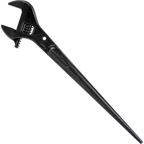 Cl&eacute; &agrave; m&acirc;choires r&eacute;glable, 16" lo, la max. 1-5/8", Oxyde noir Chandler Sales