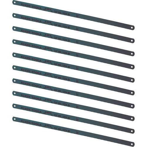 Lames de scie &agrave; m&eacute;taux, Bim&eacute;tal, 12" lo, 24 dents par pouce Chandler Sales