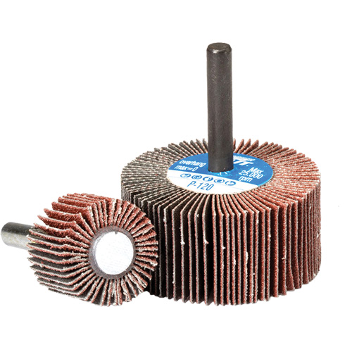 Flap Wheel, Aluminum Oxide, 180 Grit, 3" x 1" x 1/4" Chandler Sales