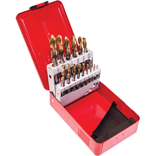 Jobber Drill Set, 15 Pieces, High Speed Steel Chandler Sales