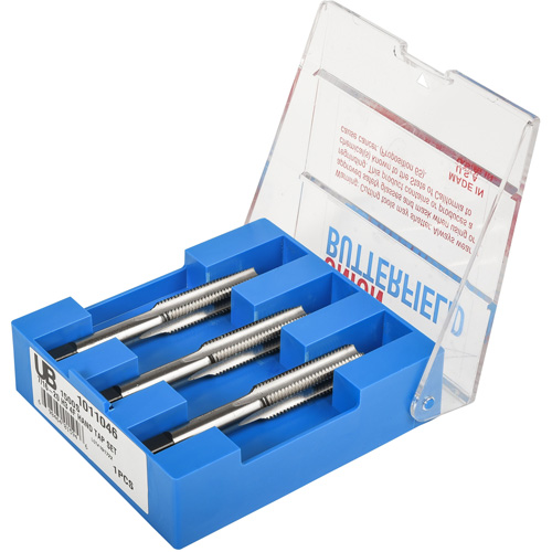 Jeu de tarauds &agrave; main, Acier rapide, Filet 9/16"-18 Chandler Sales
