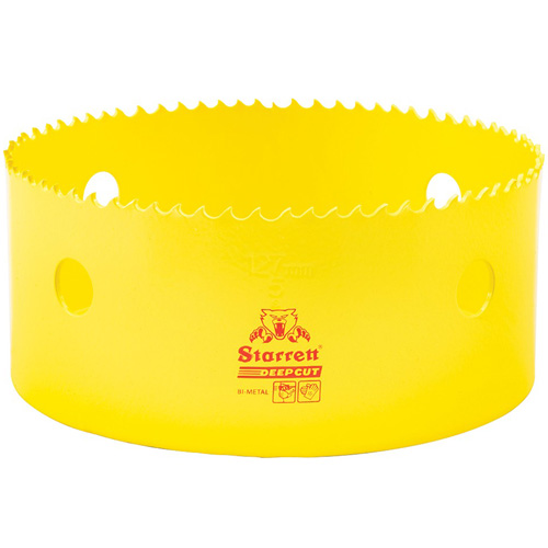 Scie &agrave; cloche bim&eacute;tal 5", 5", Profondeur de la coupe 2", Bim&eacute;tal Chandler Sales
