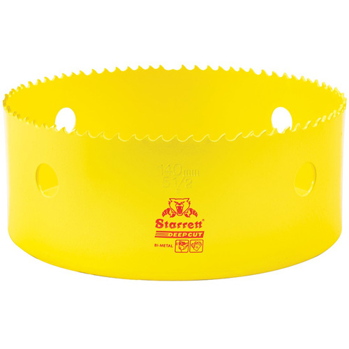 Scie &agrave; cloche bim&eacute;tal 5-1/2", 5-1/2", Profondeur de la coupe 2", Bim&eacute;tal Chandler Sales