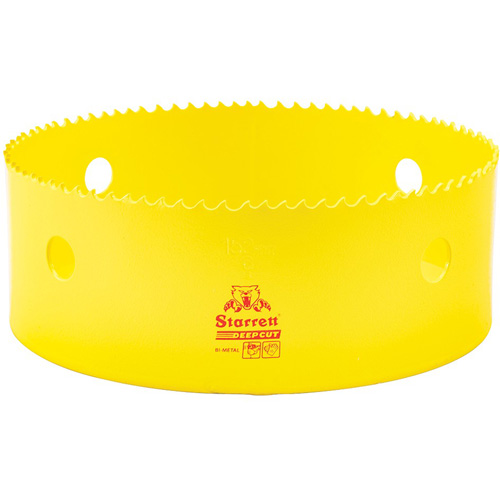 Scie &agrave; cloche bim&eacute;tal 6", 6", Profondeur de la coupe 2", Bim&eacute;tal Chandler Sales