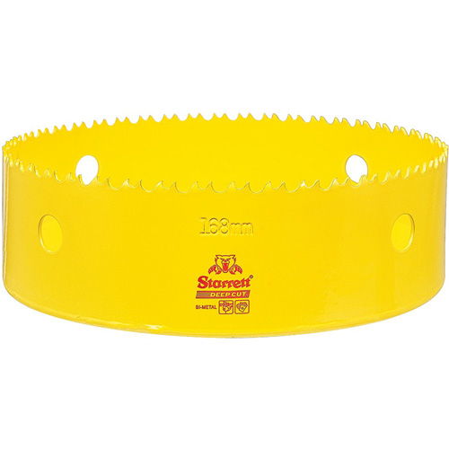 Scie &agrave; cloche bim&eacute;tal 6-5/8", 6-5/8", Profondeur de la coupe 2", Bim&eacute;tal Chandler Sales