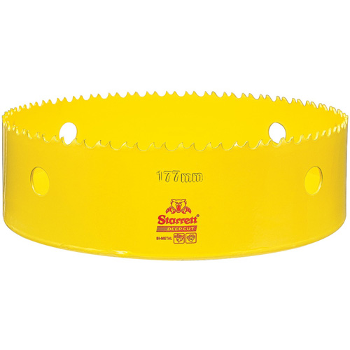 Scie &agrave; cloche bim&eacute;tal 6-31/3, 6-31/32", Profondeur de la coupe 2", Bim&eacute;tal Chandler Sales