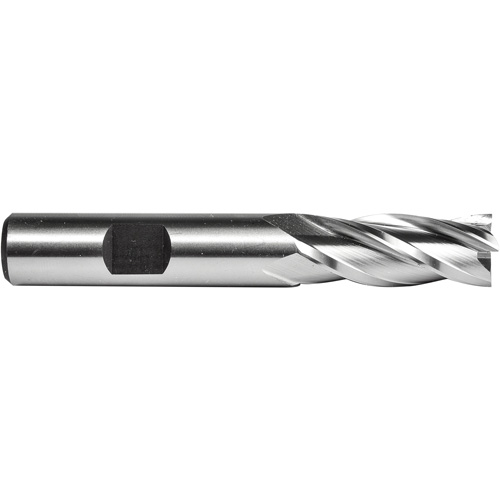 C615 End Mill, 3/8" Dia., 4 Flutes, High Speed Steel Chandler Sales