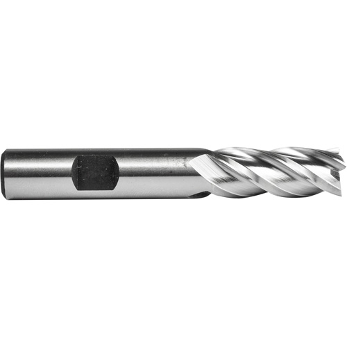 Fraise en bout C618, 1" dia., 4 cannelures, Acier rapide au cobalt Chandler Sales