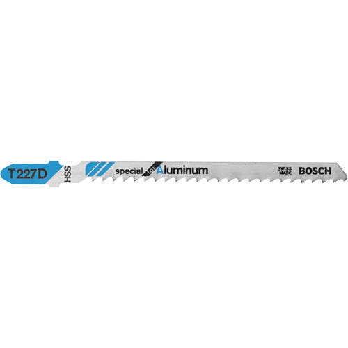 Lames de scie sauteuse, Acier rapide, Tige en T, 4" lo, 8 dents par pouce Chandler Sales