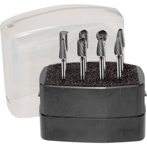 Double Cut Rotary Burr Set, 8 Pieces Chandler Sales