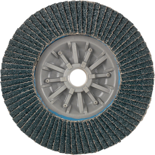 Long Life C-Trim Flap Disc, 4-1/2" x 5/8"-11, Type 27, 40 Grit, Zirconia Alumina Chandler Sales
