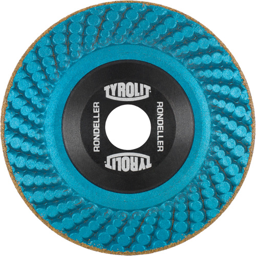 Rondeller Depressed Centre Grinding Wheel, 4-1/2", 36 Grit, 7/8", 13300 RPM, Type 29 Chandler Sales