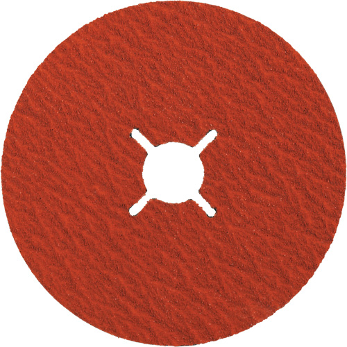 Disque en fibre Cerabond X, C&eacute;ramique, 24, 4-1/2" Dia x 7/8" Arbre Chandler Sales