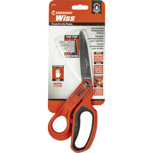 Tradesman Shears, 10", Rings Handle Chandler Sales