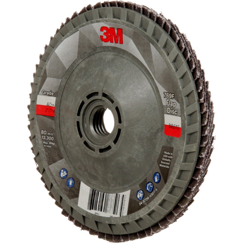 Disque &agrave; lamelles &agrave; changement rapide 769F, 4-1/2" x 5/8"-11, Type 29, Grain 40+, C&eacute;ramique Chandler Sales