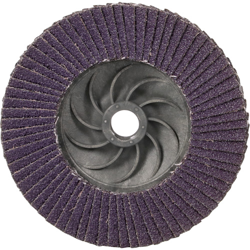 Disque &agrave; lamelles &agrave; changement rapide 769F, 4-1/2" x 5/8"-11, Type 27, Grain 40+, C&eacute;ramique Chandler Sales