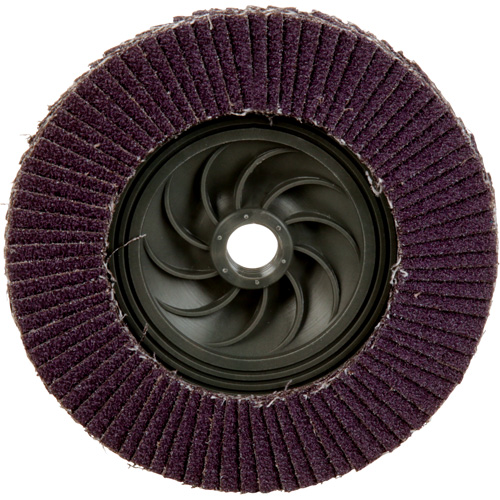 Disque &agrave; lamelles &agrave; changement rapide 769F, 5" x 5/8"-11, Type 27, Grain 40+, C&eacute;ramique Chandler Sales