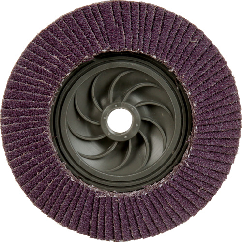 Disque &agrave; lamelles &agrave; changement rapide 769F, 5" x 5/8"-11, Type 29, Grain 40+, C&eacute;ramique Chandler Sales