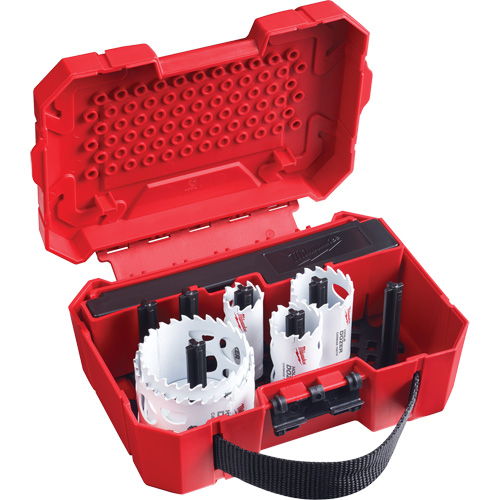 Hole Dozer Carbide Teeth Hole Saw Kit, 9 Pieces Chandler Sales