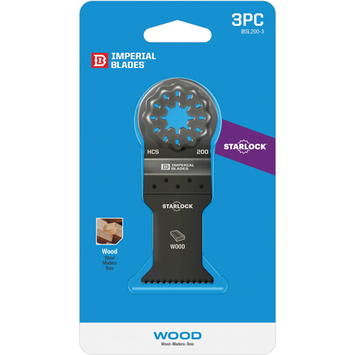 Lames standards pour le bois 1-3/8" Starlock Chandler Sales