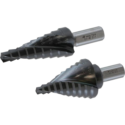 Foret &eacute;tag&eacute; Multi-Step, 1/4" - 1", Titane Chandler Sales