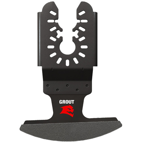 Lame oscillante au grain en diamant de taille universelle 2-3/4" pour coulis Chandler Sales