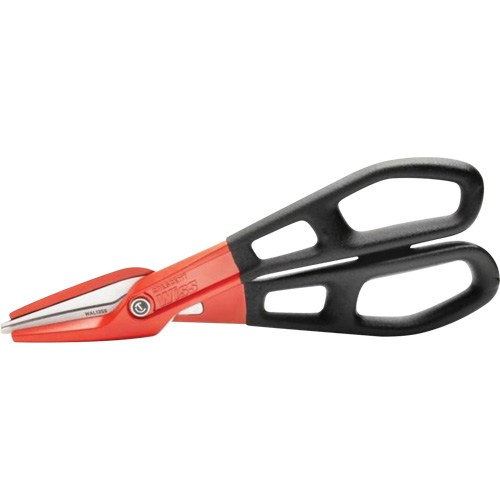 13" Serrated Aluminum Tinner Snip with Dipped Handle, 3" Cut Length, Straight Cut Chandler Sales