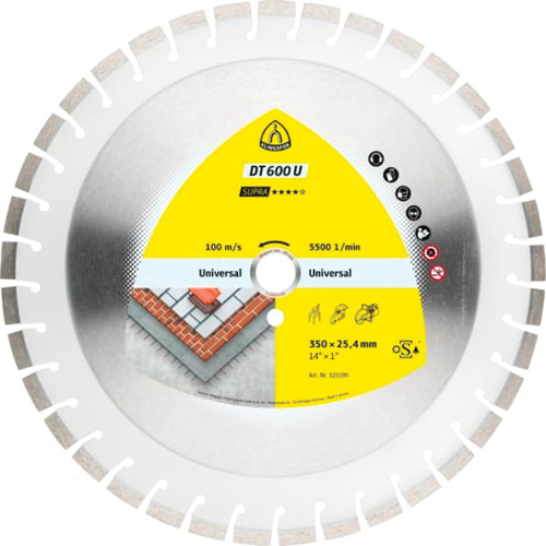 Grandes lames au diamant DT 600 U Supra Chandler Sales