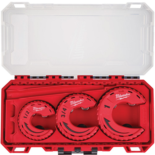 3-Piece Close Quarters Tubing Cutter Set, 1/2"/3/4"/1" Capacity Chandler Sales