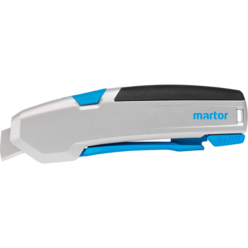 Secupro 625 Retractable Safety Knife with Short Blade, 15 mm, Heavy-Duty, Aluminum Handle Chandler Sales