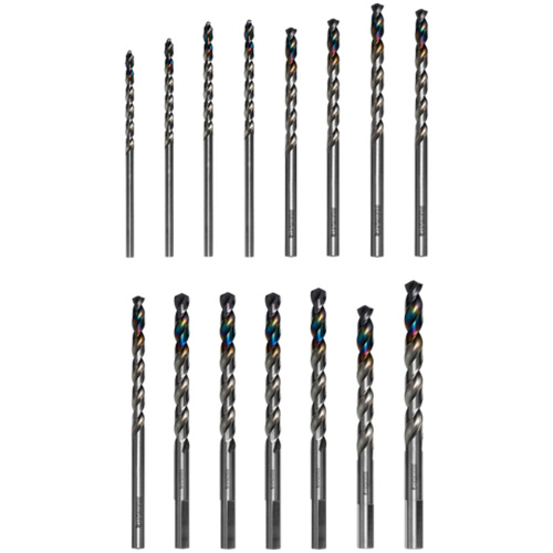 Jeu de forets Metal Demon pour aciers doux, tremp&eacute;s et inoxydables, 15 morcea Chandler Sales