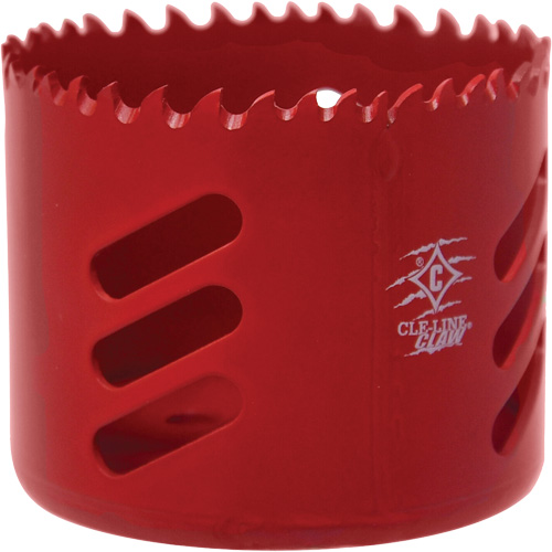 Fleam Ground Hole Saw, 1", 1-7/8" Depth of Cut, Bi-Metal Chandler Sales