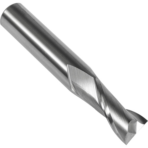 S108 30° Square End Mill, 1/4" Dia., 2-1/2" L, 2 Flutes, 1/4" Shank, Carbide Chandler Sales