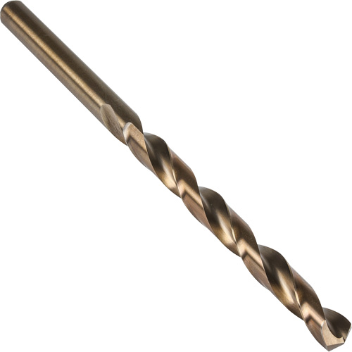 Foret long pour gros travaux, #7, Acier rapide au cobalt, Cannelure 3-5/8", Pointe de 135° Chandler Sales