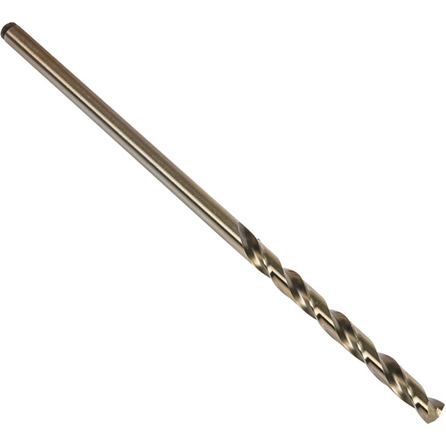 Extra Length Aircraft Extension Drill Bit, #3, High Speed Cobalt, 2-1/2" Flute, 135° Point Chandler Sales