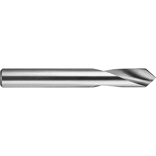Foret r&eacute;gulier brillant &agrave; pointer, 1/4", Acier rapide, Pointe de 90° Chandler Sales