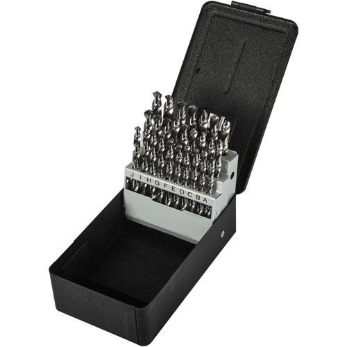 Jobber Length Drill Bit Set, 26 Pieces, High Speed Steel Chandler Sales